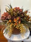Arranjo Artificial Decorativo De Mix de Flores Outonadas