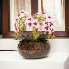 Arranjo Centro de Mesa Orquídea Realista Decorativa
