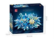 Arranjo de flores conjunto de blocos de montar com 917 peças