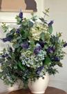 Arranjo de Hortênsia Elegante Decoração Flores Artificiais