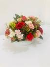 Arranjo de mesa artificial com mini flore