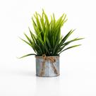 Arranjo de Planta Artificial Vaso em Ferro