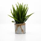 Arranjo de Planta Artificial Vaso em Ferro