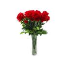 Arranjo de Rosas Vermelhas Artificiais Realistas 62cm