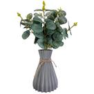 Arranjo Planta Eucalipto Artificial Com Vaso Completo