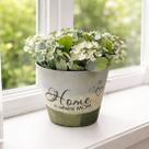 Arranjo Planta Jardim Artificial Decoração Centro Mesa 15cm