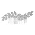 Arranjo Tiara Cabelo Noivas Strass Brilhante Alto Luxo