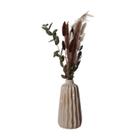 Arranjo Yangzi Vaso Cerâmico Bege Planta Artificial Arranjo Yangzi Vaso Cerâmico Bege Planta Artificial