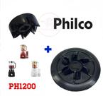 Arraste Acoplamento do Motor e Do Copo Liquidificador Philco PH1200