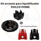 Arraste do copo e do motor do Liquidificador Philco Ph900 Arraste do copo e do motor do Liquidificador Philco Ph900