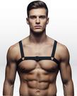 Arreio Harness Peitoral Elástico Masculino Modelo H - Almah Fashion