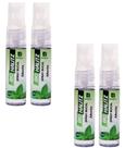 ARROMATIZANTE BUCAL MENTA BIO HALITZ SPRAY 18ml NATUFLORES Kit 4un
