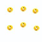 Arruela fender washer larga sem parafuso m6 dourada (fwl-5s) lowv