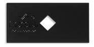 Arruela retangular 100x50mm N-2 Forsul Preto