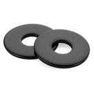 Arruelas planas OUSCHR M8 pretas 304 de aço inoxidável 50 PCS