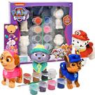Art Craft Set Paw Patrol Pinte suas próprias estatuetas