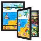 Art Frame PECULA Kids 8,5x11, abertura frontal com capacidade de 100%