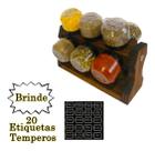 / Art & Lar / Porta Temperos Condimentos + Cartela 20 Adesivos