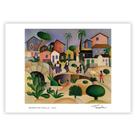 Art print tarsila do amaral morro da favela