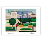 Art print tarsila do amaral são paulo teca papelaria