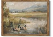 Arte de parede AXILANG Duck Vintage Mallard Farmhouse 20x25cm Arte de parede AXILANG Duck Vintage Mallard Farmhouse 20x25cm