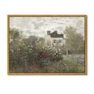 Arte de parede em Simsea Monet Artist's Garden, moldura de 30x40 cm Arte de parede em Simsea Monet Artist's Garden, moldura de 30x40 cm
