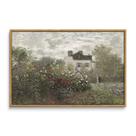 Arte de parede em Simsea Monet The Artist's Garden 40x60cm