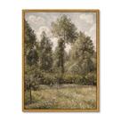 Arte de parede em Simsea Pissarro Poplars, tela emoldurada 30x40 cm