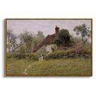 Arte de parede em Simsea Vintage Old Cottages 61x91 cm