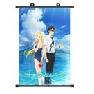 Arte de parede em tela Anothers Horizons Ajiros Shinpeis Anime 40x60cm