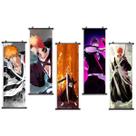 Arte de parede em tela Bleachs Kurosakis Ichigos Anime 5 Panels Arte de parede em tela Bleachs Kurosakis Ichigos Anime 5 Panels