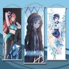 Arte de parede em tela DARLING in the FRANXX Zero Two 25x70cm x3 Arte de parede em tela DARLING in the FRANXX Zero Two 25x70cm x3