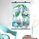 Arte de parede em tela Dates A Lives Himekawas Yoshinos Anime 40x60cm