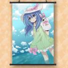 Arte de parede em tela Dates A Lives Himekawas Yoshinos Anime 40x60cm