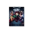 Arte de parede em tela Demon Slayer Tanjiro & Demon Slayers 40x60cm