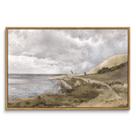 Arte de parede em tela emoldurada em Simsea Seaside Landscape 41x61 cm Arte de parede em tela emoldurada em Simsea Seaside Landscape 41x61 cm