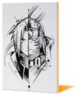 Arte de parede em tela Fullmetal Alchemist Edward Elric 40x60cm