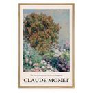 Arte de parede em tela Gufro Monet As roseiras no jardim Arte de parede em tela Gufro Monet As roseiras no jardim