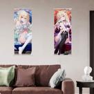 Arte de parede em tela Homebound Vampire Princess Anime 25x75cm Arte de parede em tela Homebound Vampire Princess Anime 25x75cm