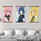 Arte de parede em tela Kitagawa & Bocchi the Rock 40x60cm x3 painéis Arte de parede em tela Kitagawa & Bocchi the Rock 40x60cm x3 painéis