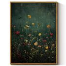Arte de parede em tela Simsea Vintage Wildflower 30x41 cm Arte de parede em tela Simsea Vintage Wildflower 30x41 cm