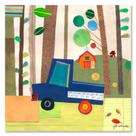 Arte de Parede Oopsy Daisy On The Road 36x36 cm em Tela