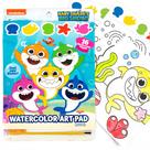 Arte em aquarela Pad Horizon Group USA Baby Shark 3 anos Arte em aquarela Pad Horizon Group USA Baby Shark 3 anos