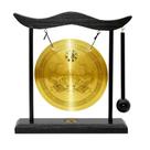 Arte zen de mesa decorativa Gong Hooshing Feng Shui em latão