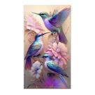 Artesanato Pintura Com Diamante Diy 30X40- BEIJA FLOR Artesanato Pintura Com Diamante Diy 30X40- BEIJA FLOR