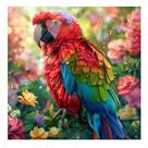 Artesanato Pintura Diamante Diy 30x30 - ARARA VI