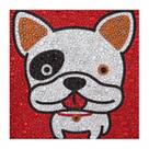 Artesanato Pintura Diamante Diy KIDS 18X18 - CÃO BMX036 Artesanato Pintura Diamante Diy KIDS 18X18 - CÃO BMX036