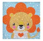 Artesanato Pintura Diamante Diy KIDS 18X18 LEAO BMX043