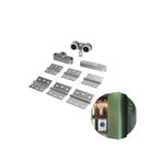 Articolato Kit Sanfonado Mais 2 Folhas Com Dobradiça Padrão Rometal Articolato Kit Sanfonado Mais 2 Folhas Com Dobradiça Padrão Rometal