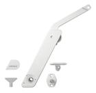 Articulador Free Flap H 1.5 Força(B) Esquerdo Branco Hafele 372.39.811 Articulador Free Flap H 1.5 Força(B) Esquerdo Branco Hafele 372.39.811